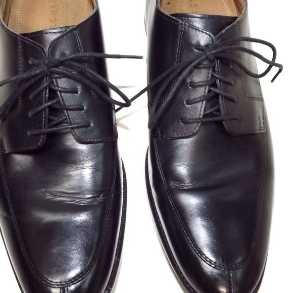 COLE HAAN Grand OS mens BLACK LEATHER Shoes 11 M - Picture 6 of 8
